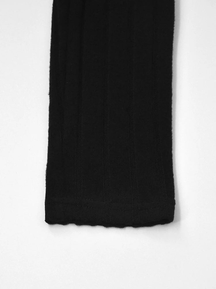 Turtleneck Knit Bodycon Dress