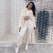 Long Sleeve Bodycon Sport Fitness Jumpsuit Romper