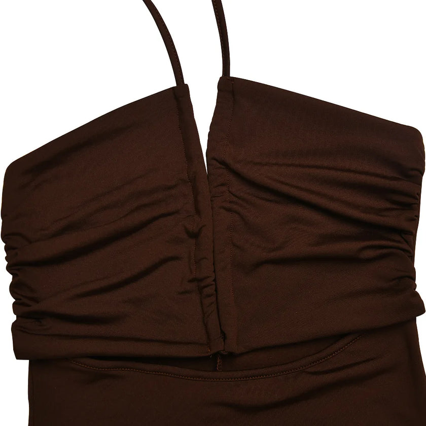 Backless Midi Bodycon Dress II