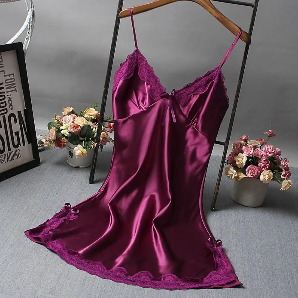 Lace Cami Nightgown Set