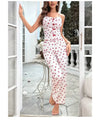 Mesh Lace Strap Pajama Set