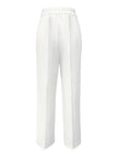 High Waist Draped Wide-Leg Trousers