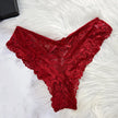 Sheer Lace Lingerie & Panty Set