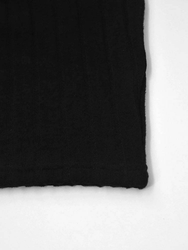 Turtleneck Knit Bodycon Dress
