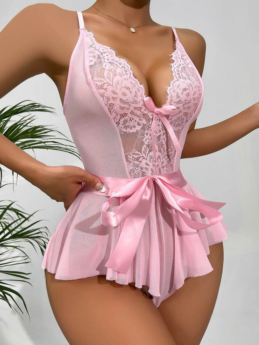 Lace Tank Pajama Set