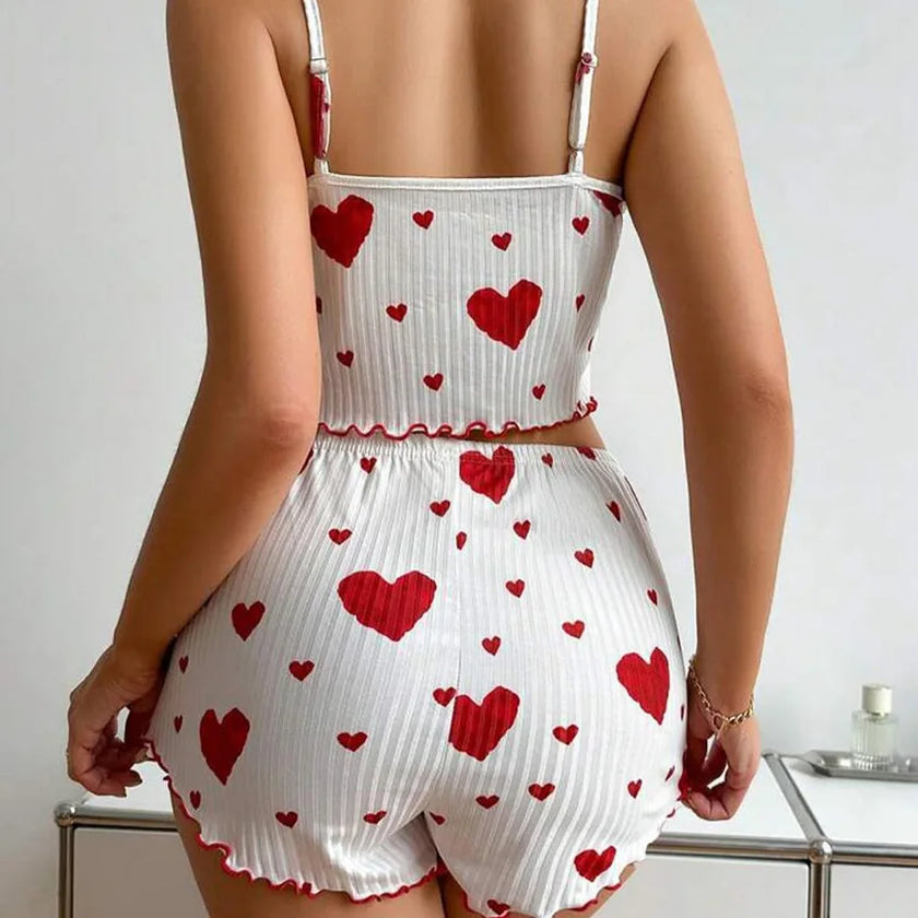 Printed Tank Pajama Set