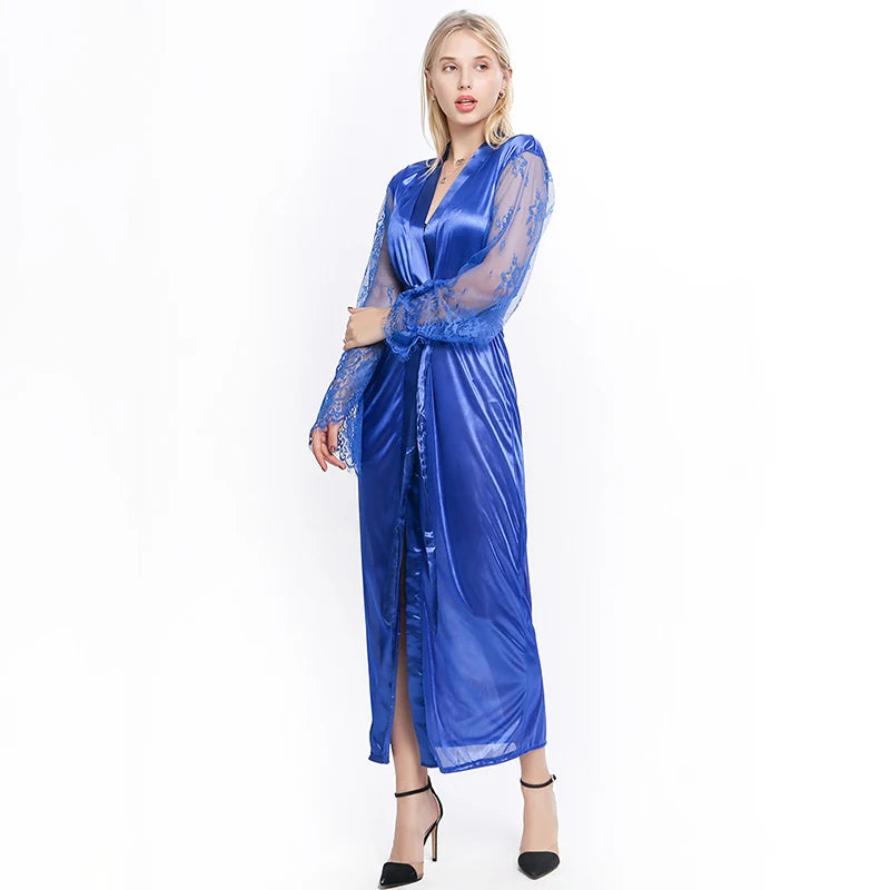 Ice Silk Lace Nightgown II