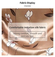 Luxurious Satin Floral Slip Nightdress