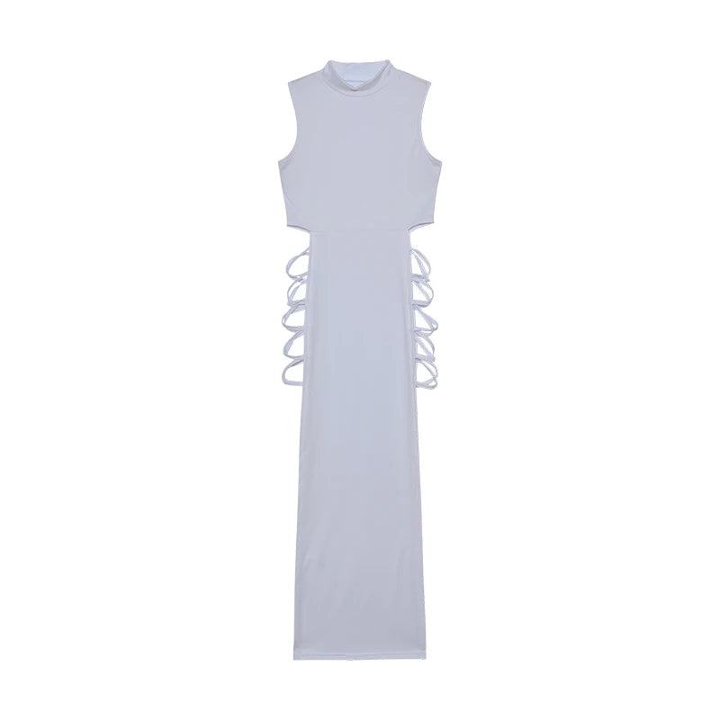Criss-Cross Cutout Bodycon Dress