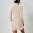 Turtleneck Knit Bodycon Dress II