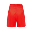 Y2K High Waist Button Front Tie Shorts