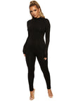 Long Sleeve Bodycon Sport Fitness Jumpsuit Romper