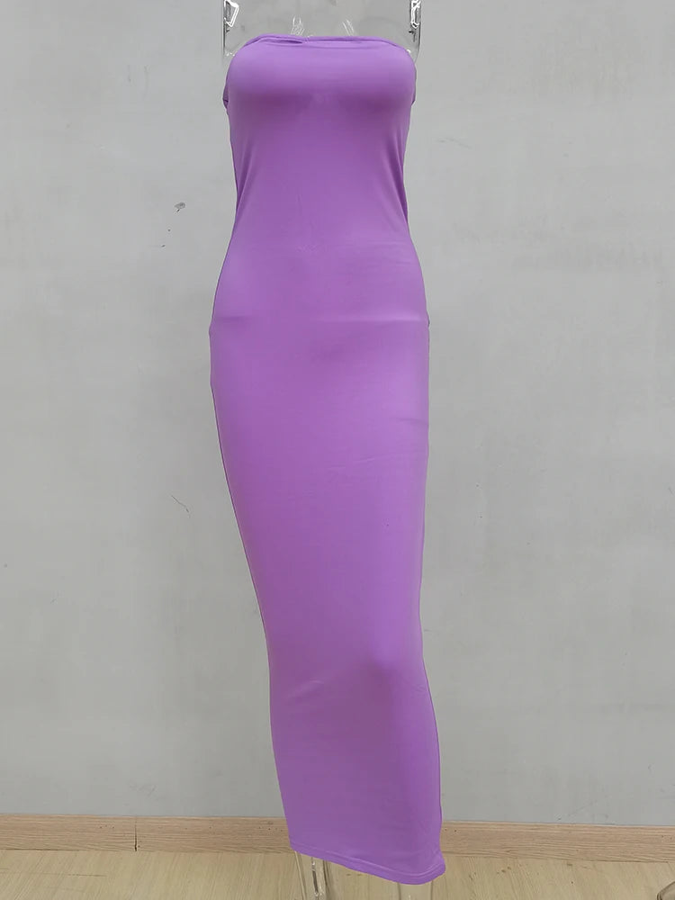 Sleeveless Wrapped Beach Dress