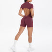 Backless Hollow-Out Push-Up Zipper Yoga Jumpsuit