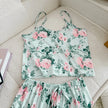 Ice Silk Print Pajama Set