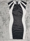 Colorblock Sleeveless Mini Dress