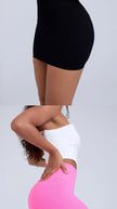 High Waist Knit Mini Skirt