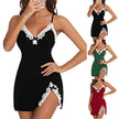 Satin V-Neck Nightgown