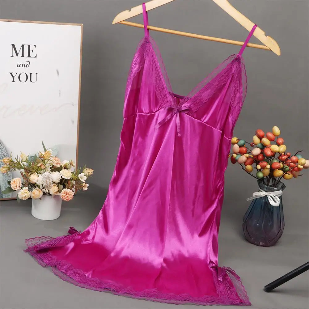 Lace Cami Nightgown Set