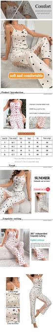 Mesh Lace Strap Pajama Set II