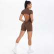 Backless Hollow-Out Push-Up Zipper Yoga Jumpsuit