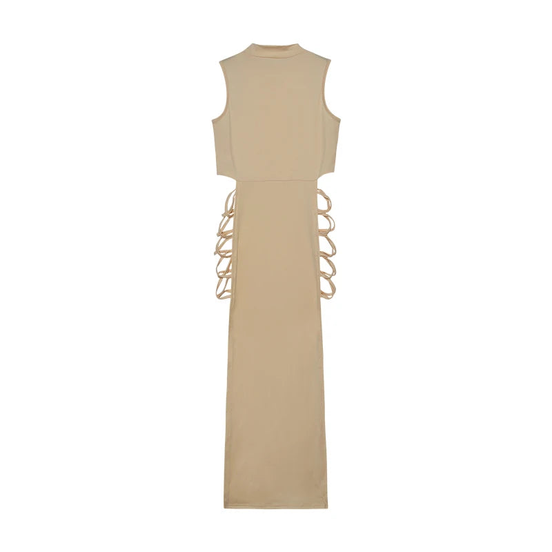 Criss-Cross Cutout Bodycon Dress