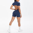 Backless Hollow-Out Push-Up Zipper Yoga Jumpsuit
