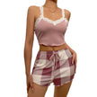 Lace V-Neck Cami Pajama Set
