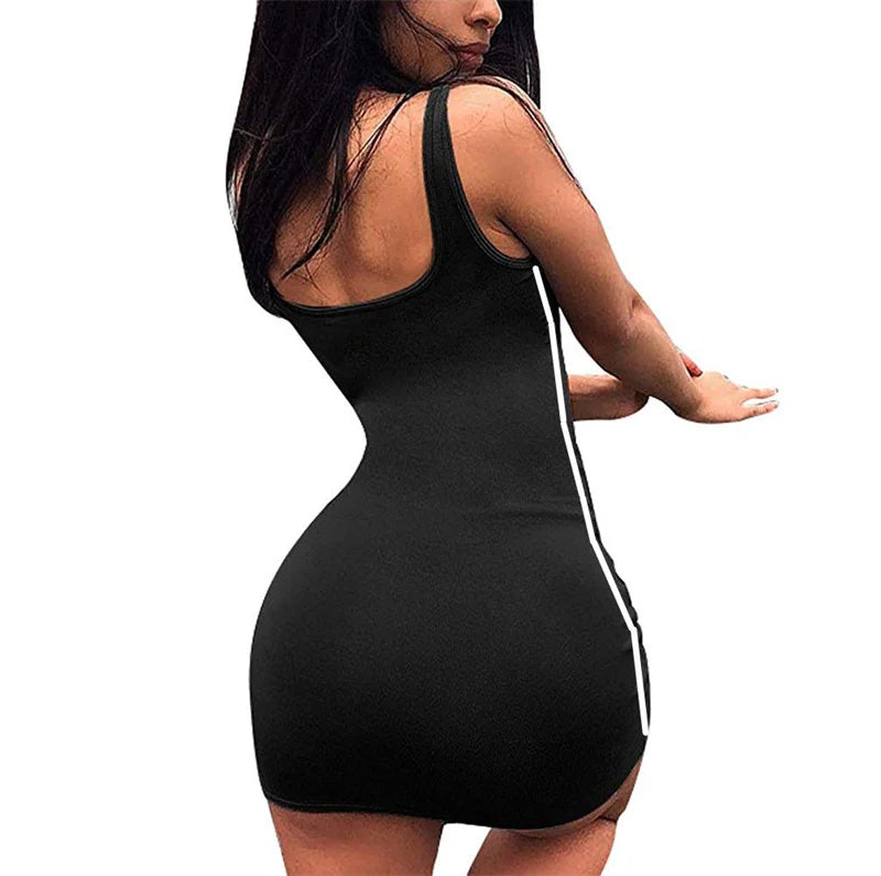 Spaghetti Strap Sheath Dress