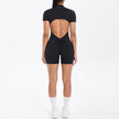 Backless Hollow-Out Push-Up Zipper Yoga Jumpsuit