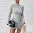 Turtleneck Knit Bodycon Dress II