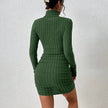 Turtleneck Knit Bodycon Dress II