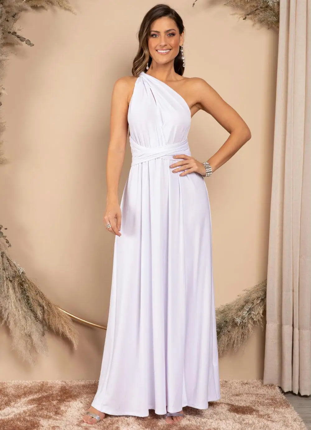 Convertible Strappy Maxi Dress