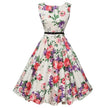 Floral Vintage Swing Dress