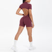 Backless Hollow-Out Push-Up Zipper Yoga Jumpsuit