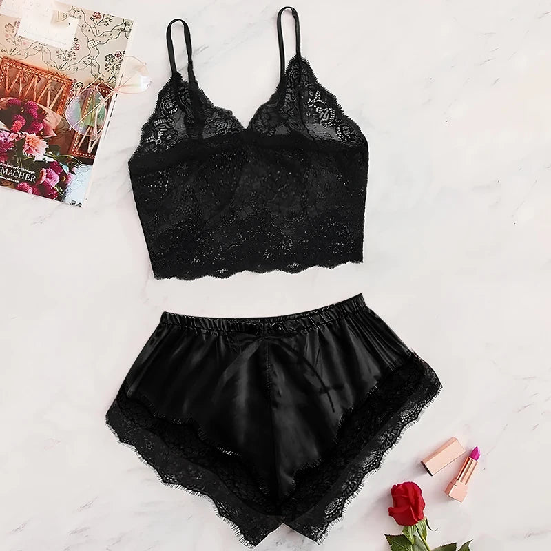Satin Cami Pajama Set