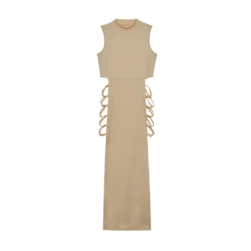 Criss-Cross Cutout Bodycon Dress