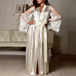 Ice Silk Lace Nightgown