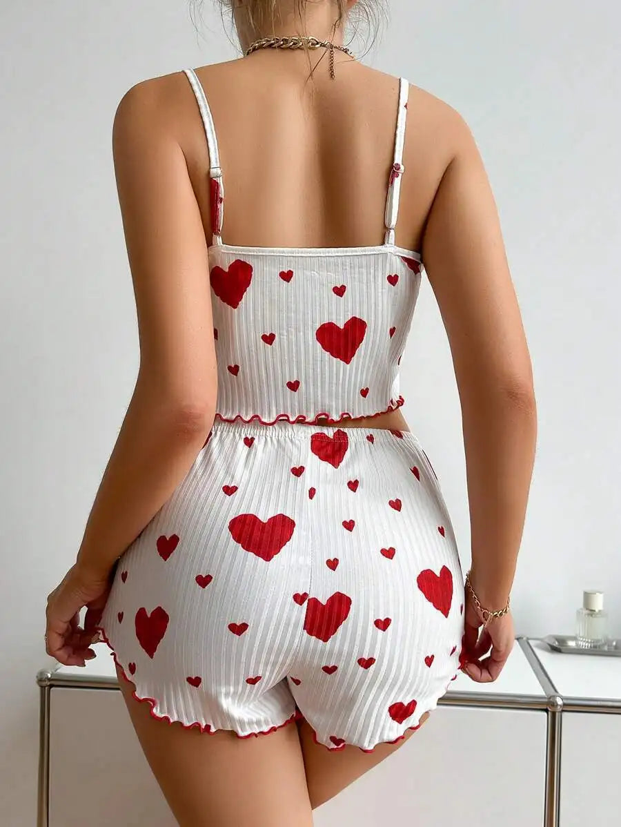 Printed Tank Pajama Set II