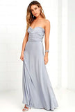 Convertible Strappy Maxi Dress