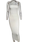 Sleeveless Wrapped Beach Dress