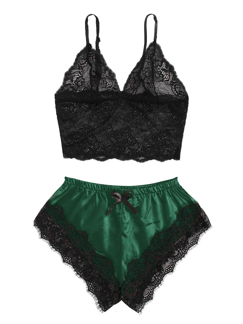 Satin Cami Pajama Set