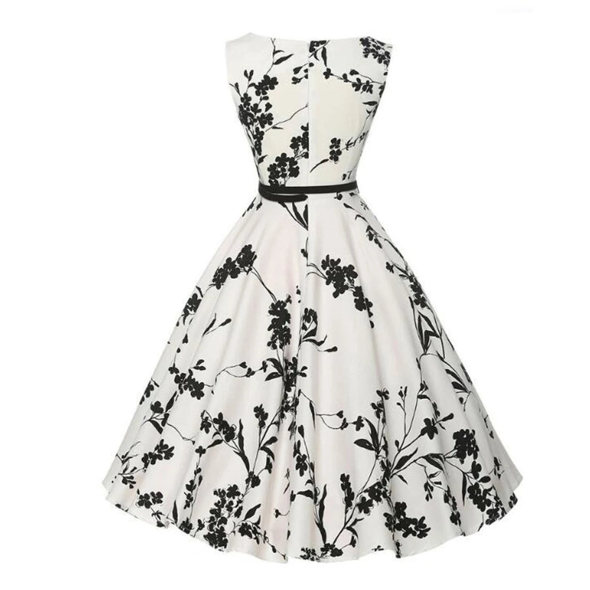 Floral Vintage Swing Dress