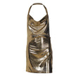 Sequin Halter Party Mini Dress II