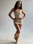 Tube Top & Mini Skirt Set