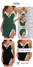Satin V-Neck Nightgown