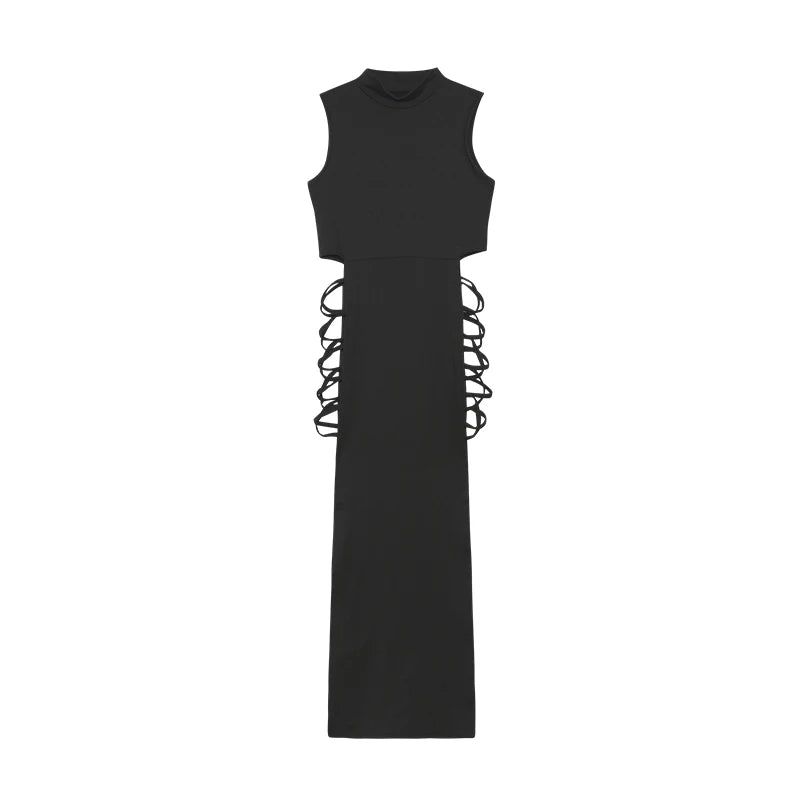 Criss-Cross Cutout Bodycon Dress
