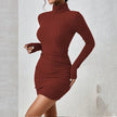 Turtleneck Knit Bodycon Dress II