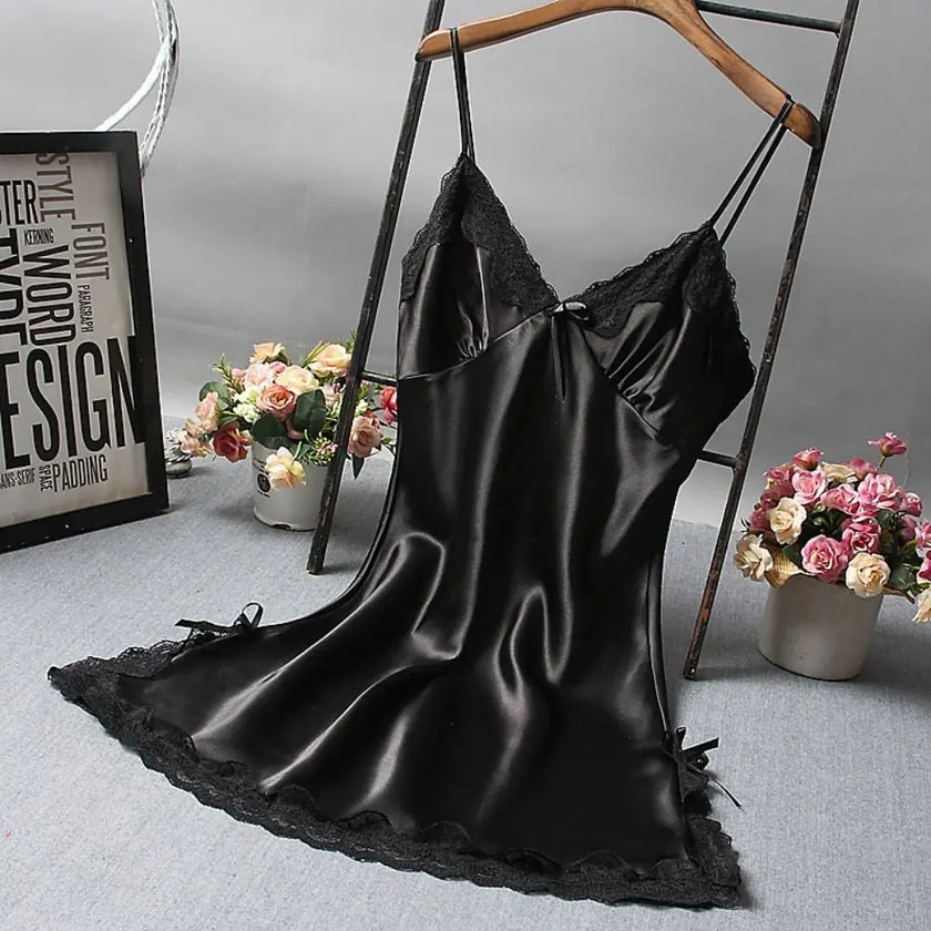 Lace Cami Nightgown Set