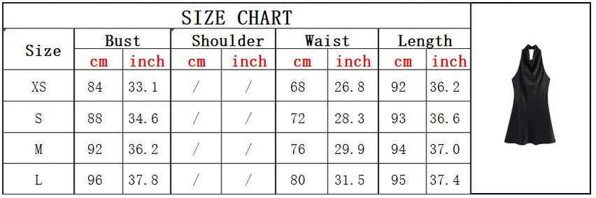 Satin Backless Halter Mini Dress